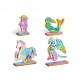 Woody Puzzle - The Enchanted Unicorns - Ludattica