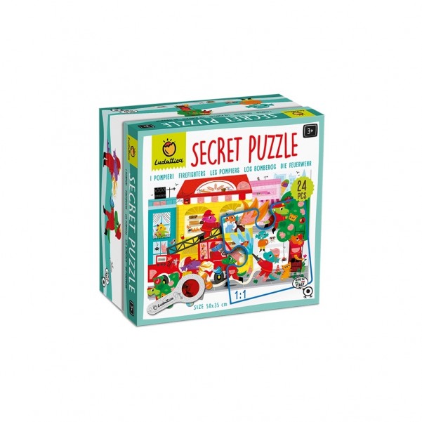 Secret Puzzle - The Firefighters - Ludattica
