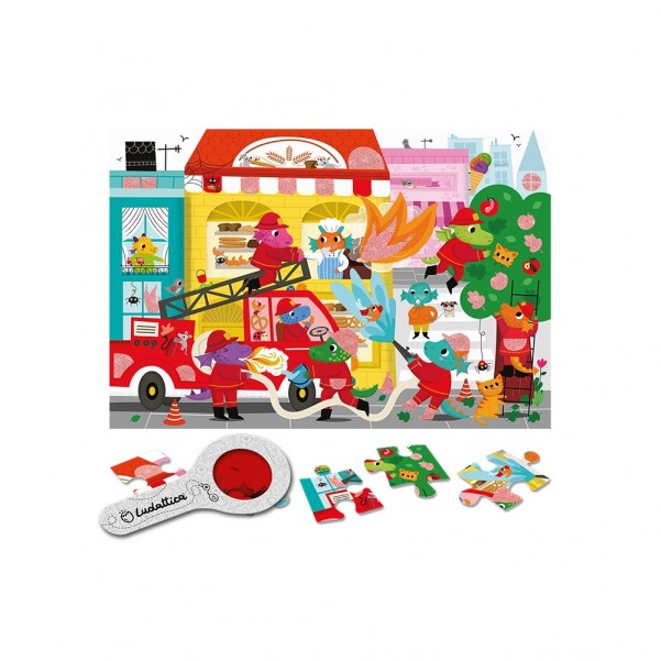 Secret Puzzle - The Firefighters - Ludattica