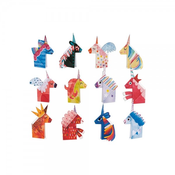 Easy Origami - Unicorns Ludattica