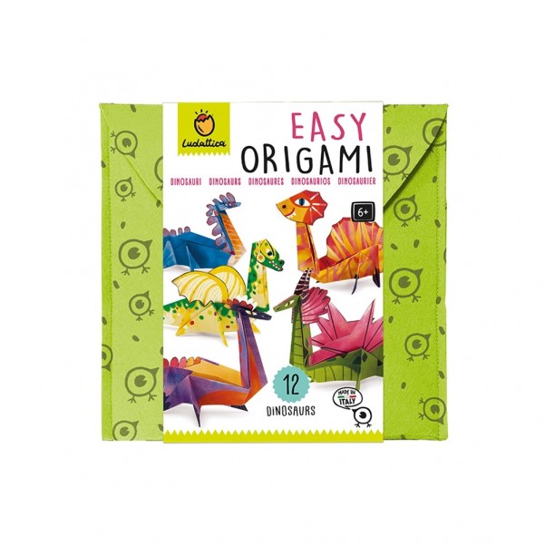 Easy Origami - Dinosaurs Ludattica