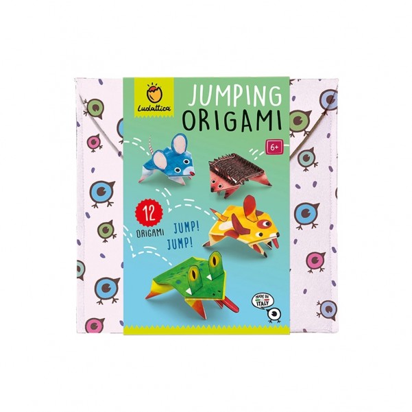 Easy Origami - Jump! Jump! Ludattica