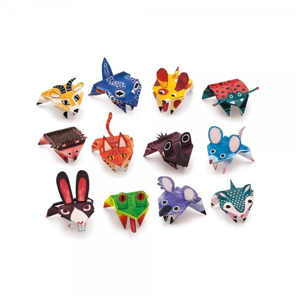 Easy Origami - Jump! Jump! Ludattica