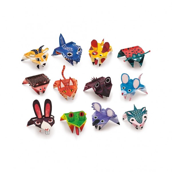Easy Origami - Jump! Jump! Ludattica