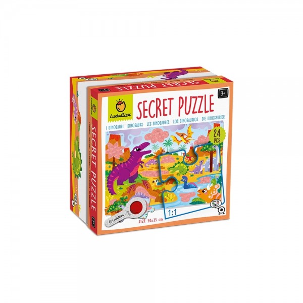 Secret Puzzle - The Dinosaurs - Ludattica