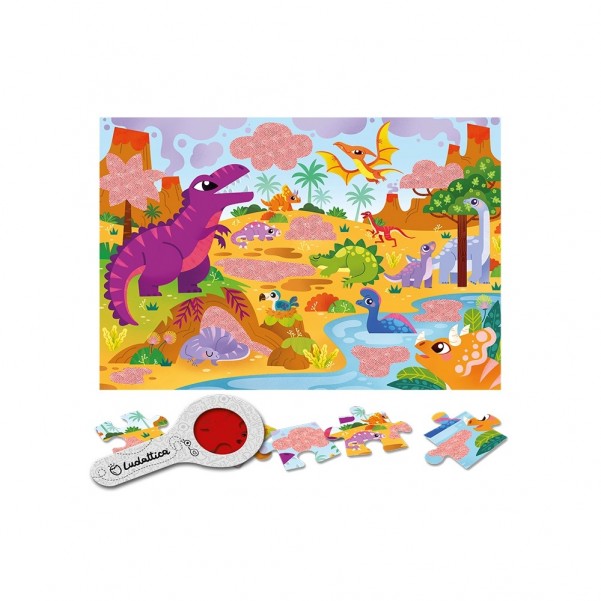 Secret Puzzle - The Dinosaurs - Ludattica
