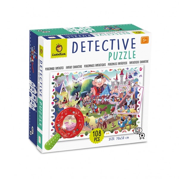 Detective Puzzle - Fantastic Characters - Ludattica