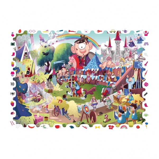 Detective Puzzle - Fantastic Characters - Ludattica