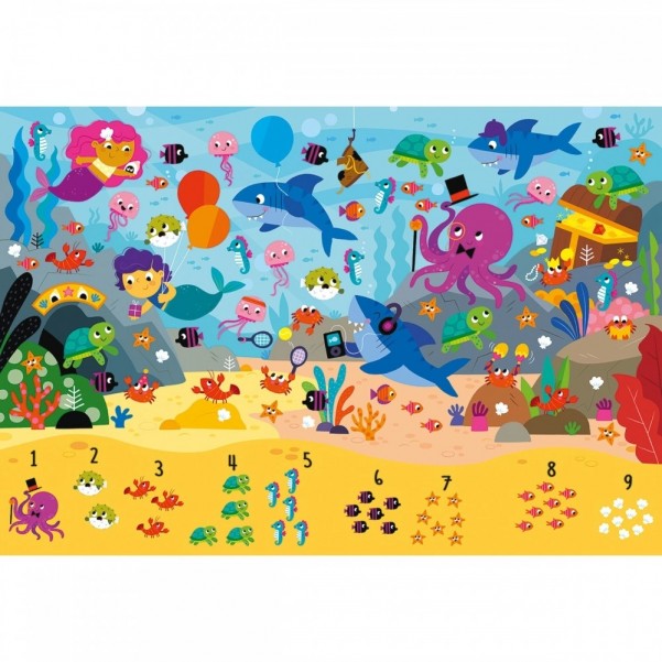 Puzzle 1 2 3 - The Sea - Ludattica