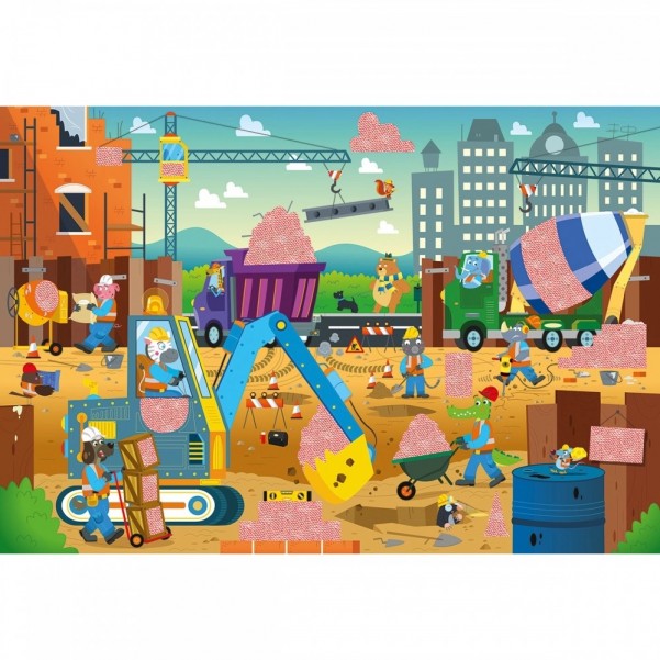 Secret Puzzle - The Building Site - Ludattica