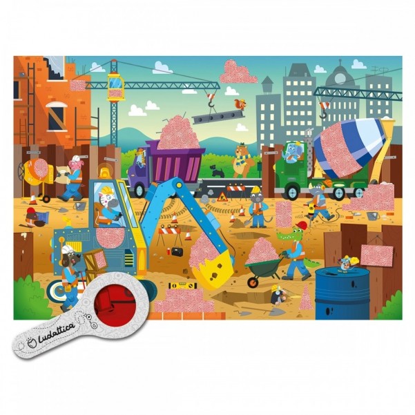 Secret Puzzle - The Building Site - Ludattica