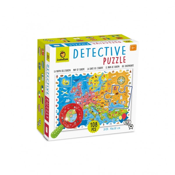 Detective Puzzle - The Map of Europe - Ludattica