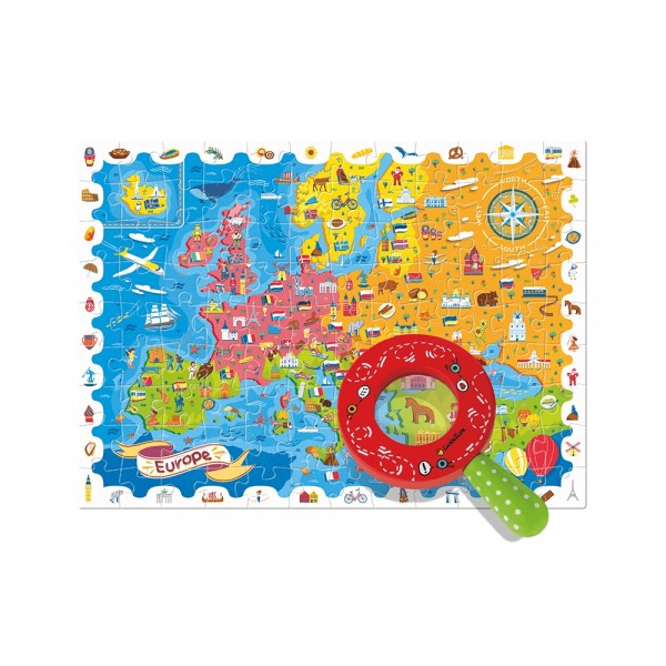 Detective Puzzle - The Map of Europe - Ludattica