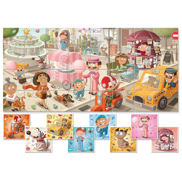 Baby Puzzle - The City - Ludattica
