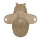 Κουβερτούλα Wrap Teddy για τη βόλτα Bear Brown - Meyco