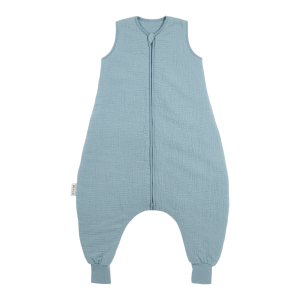 100% Βαμβακερός Υπνόσακος 2 Tog με Ποδαράκια Muslin Jeans Blue (9 μηνών-5 ετών) - Meyco