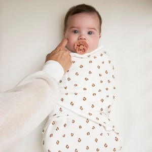 Swaddle Mini Panther Soft Pink 0-3 μηνών (2 τεμάχια) -Meyco