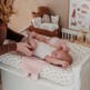 Swaddle Mini Panther Soft Pink 0-3 μηνών (2 τεμάχια) -Meyco
