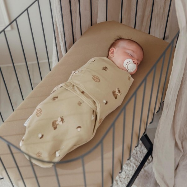 Swaddle Forest Animals Sand 0-3 μηνών  (2 τεμάχια) -Meyco