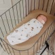 Swaddle Forest Animals Sand 0-3 μηνών  (2 τεμάχια) -Meyco