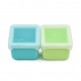 Δοχεία Σιλικόνης για Σνακ Blue/Lime 2 τεμ. - Melii