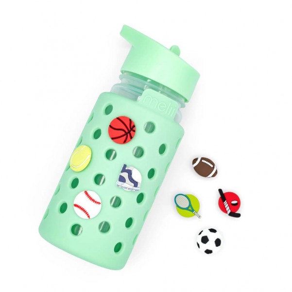 Παγούρι με Charms Πράσινο 450ml - Melii