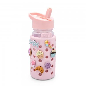 Παγούρι με Charms Ροζ 450ml - Melii