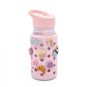Παγούρι με Charms Ροζ 450ml - Melii