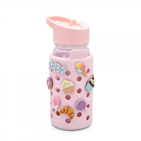 Παγούρι με Charms Ροζ 450ml - Melii