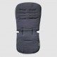 Βαμβακερό Κάλυμμα Καροτσιού- Minene- Charcoal Grey