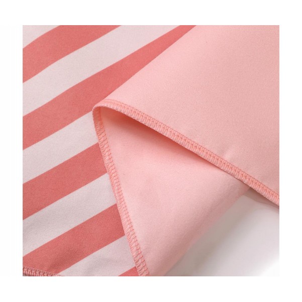 Πετσέτα Θαλάσσης 160x90cm Stripes Bloom&Blush – Monnëka