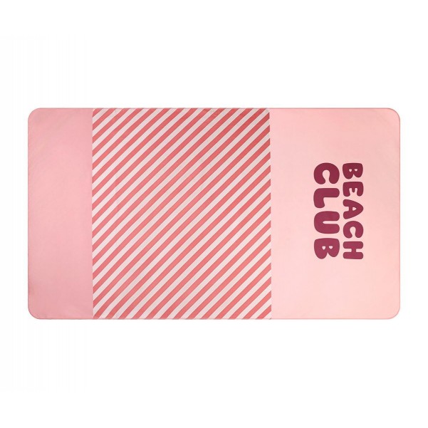 Πετσέτα Θαλάσσης 160x90cm Stripes Bloom&Blush – Monnëka