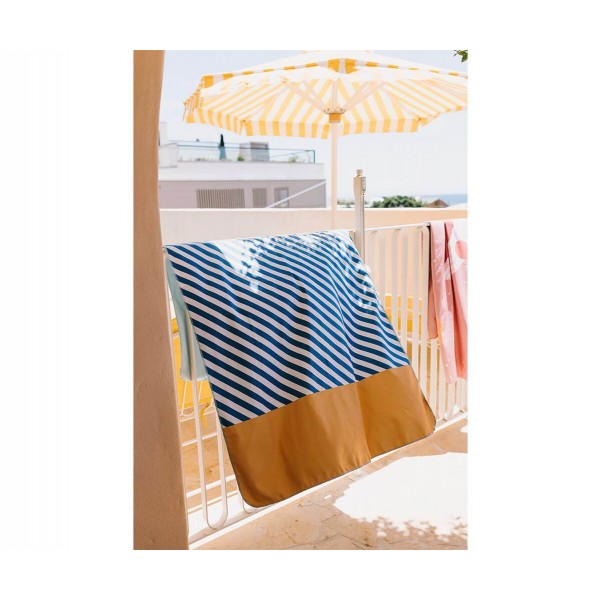 Πετσέτα Θαλάσσης 160x90cm Stripes Blues & Beyond – Monnëka
