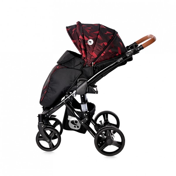 Πολυκαρότσι 3 σε 1 Lorelli Rimini Ruby Red & Black 