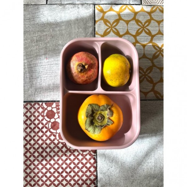 LunchBox Bento Silicone Pink 800ml