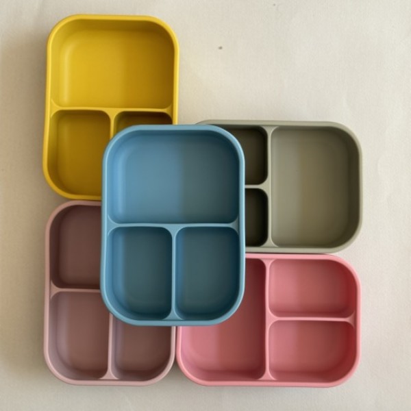 LunchBox Bento Silicone Pink 800ml