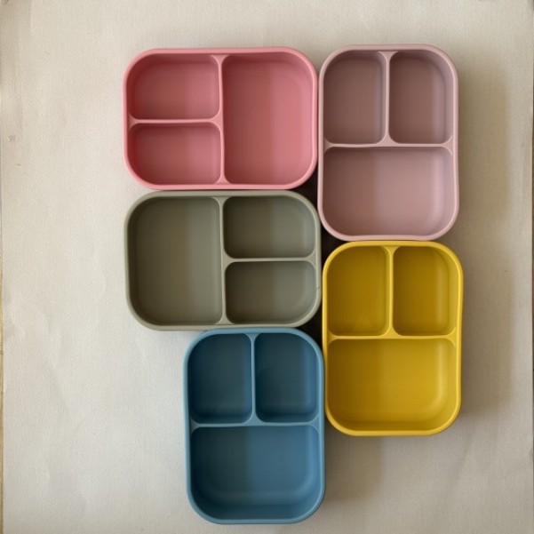 LunchBox Bento Silicone Smoke Blue 800ml