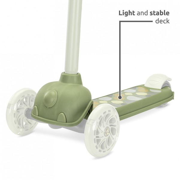 Πατίνι Jester με Led - Green - Lorelli (3+ετών, έως 20Kgr)