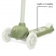 Πατίνι Jester με Led - Green - Lorelli (3+ετών, έως 20Kgr)