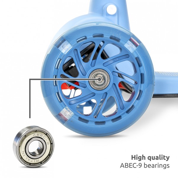 Πατίνι με πτυσσόμενο κάθισμα - Speedster - Blue - (3+ετών) έως 50kgr