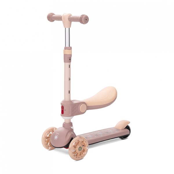 Πατίνι με πτυσσόμενο κάθισμα - Speedster - Beige (3+ετών) έως 50kgr