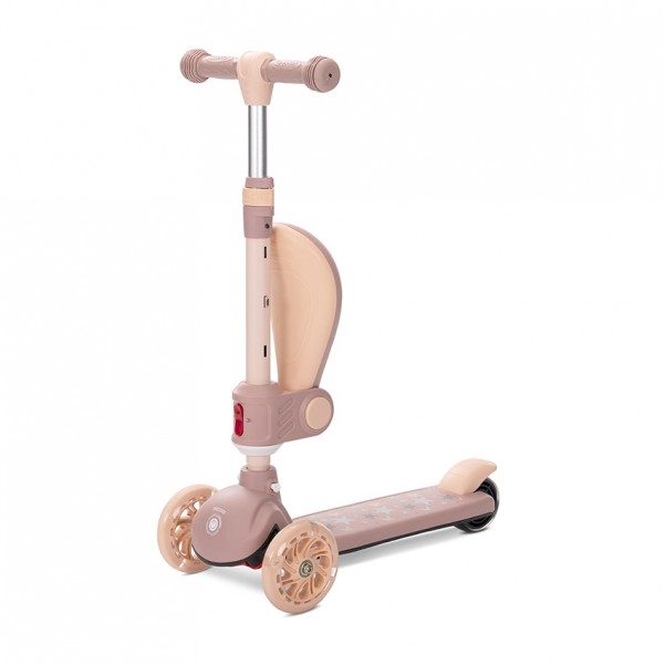 Πατίνι με πτυσσόμενο κάθισμα - Speedster - Beige (3+ετών) έως 50kgr