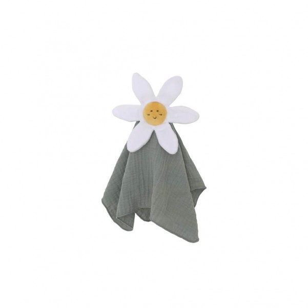Σετ Δώρου Γέννησης με αποτύπωμα σε πηλό - Daisy Blue - Petit Artichaut