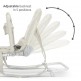 Baby Rocker ELIZA - Grey Rabbits - Lorelli