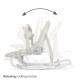 Baby Rocker ELIZA - Grey Rabbits - Lorelli