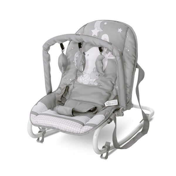 Baby Rocker ELIZA - Grey Rabbits - Lorelli