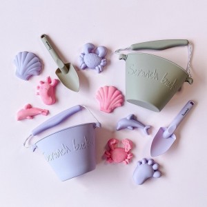 Scrunch- Καλούπια από ανακυκλώσιμη σιλικόνη Sage Green (4 Τεμάχια)