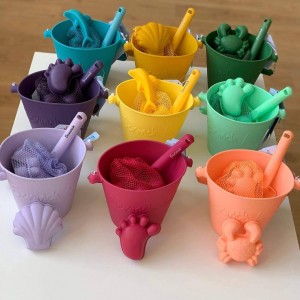 Scrunch- Κουβαδάκι από ανακυκλώσιμη σιλικόνη Sage Green