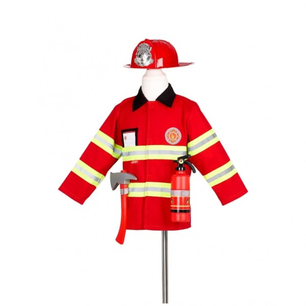 Costume Set - Fireman - Souza (4-7 years, 104-122 cm)