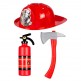 Costume Set - Fireman - Souza (4-7 years, 104-122 cm)